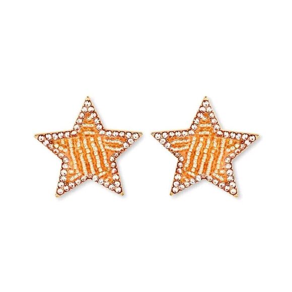 SUGAR FIX Starry Night Stud Earrings "LIGHT PINK" (Nickel Free) NEW!!! - Picture 1 of 7